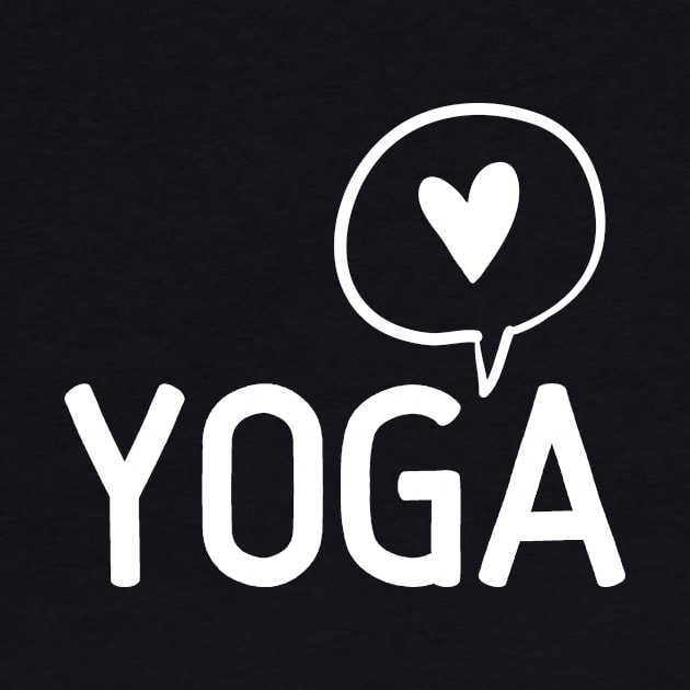 Yoga Lover I love yoga Namaste by From Mars